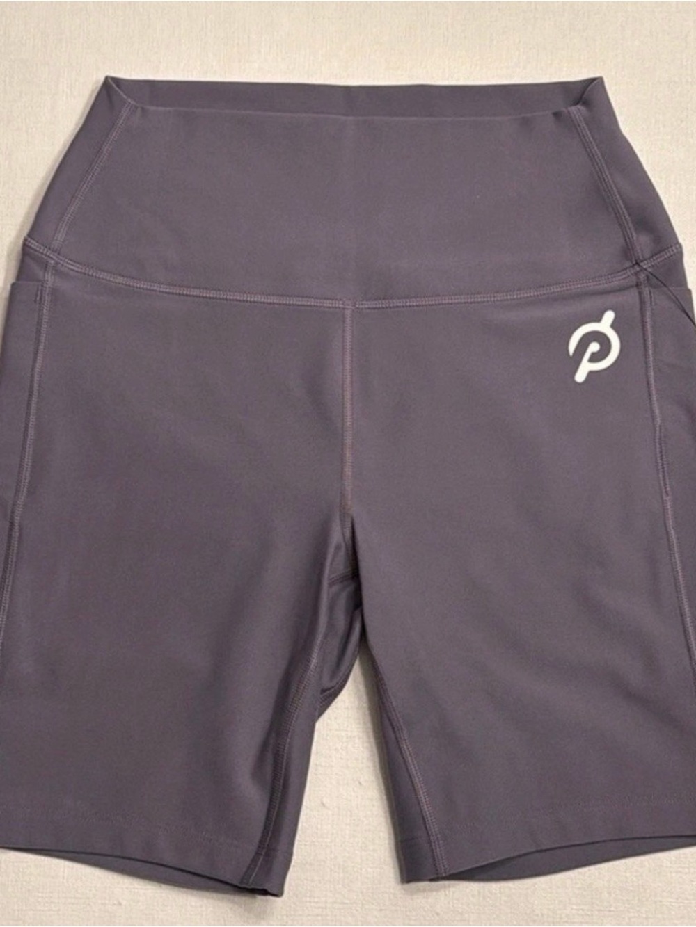 Peloton High-Rise Mauve Bike Shorts